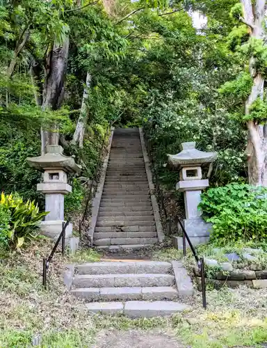 白旗神社(西御門)の景色