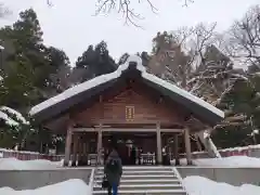 開拓神社の本殿