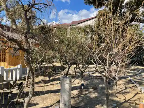 綱敷天満宮の庭園