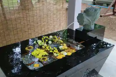 大谷地神社の手水舎