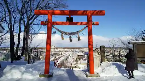 星置神社の鳥居