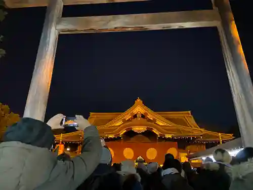 靖國神社の本殿・本堂