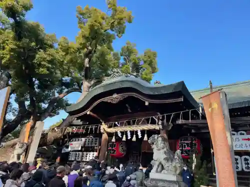 石切劔箭神社の本殿