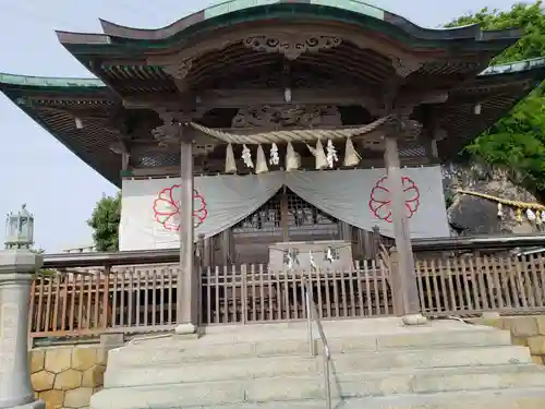 和布刈神社の本殿