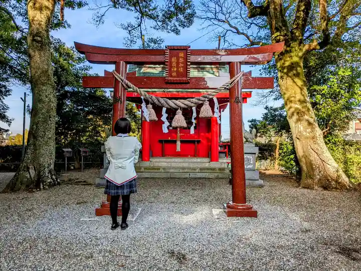 彌都加伎神社の鳥居
