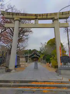 寺津八幡社(寺津町)の鳥居