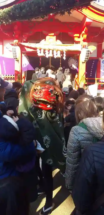 森浅間神社のお祭り