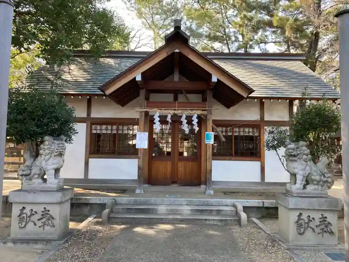 津門神社の本殿・本堂