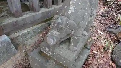 武蔵御嶽神社の狛犬