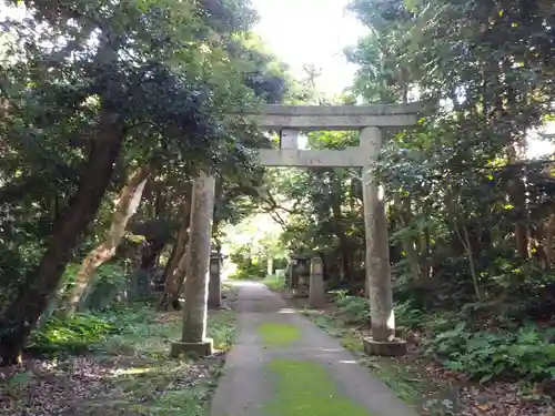 渡海神社の鳥居