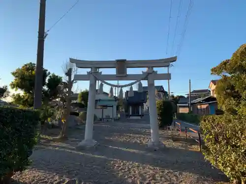 稲荷神社の鳥居