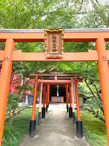 龍田大社の鳥居