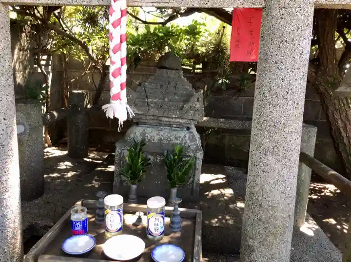 楫の三郎山神社(神奈川県)
