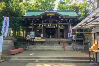 中目黒八幡神社の本殿・本堂