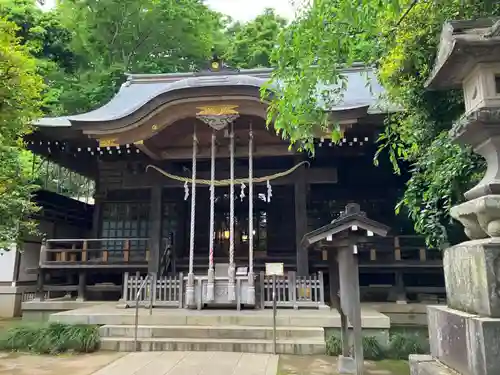 石神井氷川神社の本殿・本堂