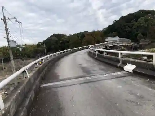 岡田國神社の周辺