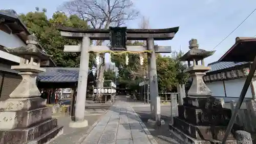 縣神社の鳥居