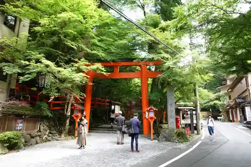 貴船神社の鳥居