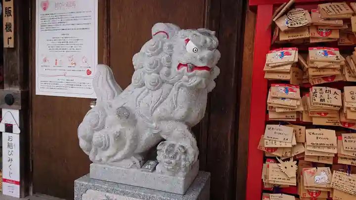 白山神社の狛犬