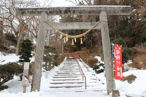 三春大神宮の鳥居