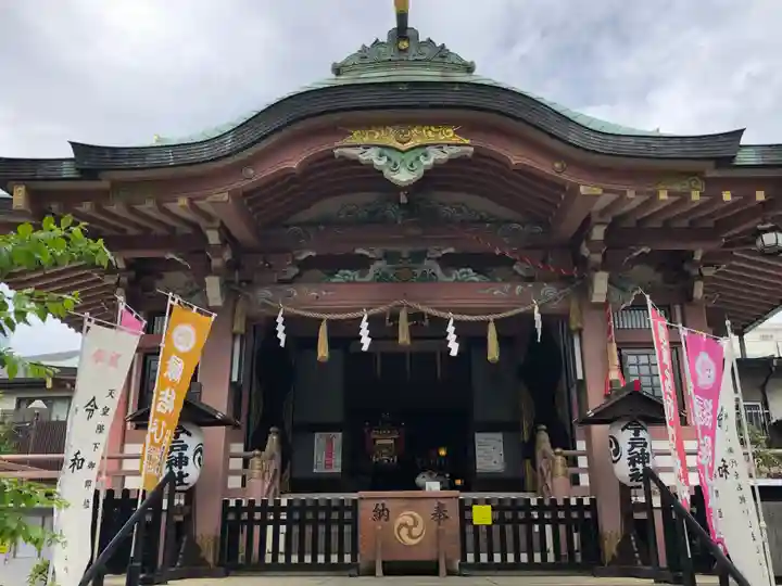 今戸神社の本殿・本堂