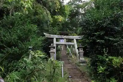 大六天麻王神社の鳥居