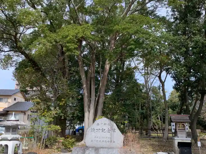 澁川神社(渋川神社)の自然