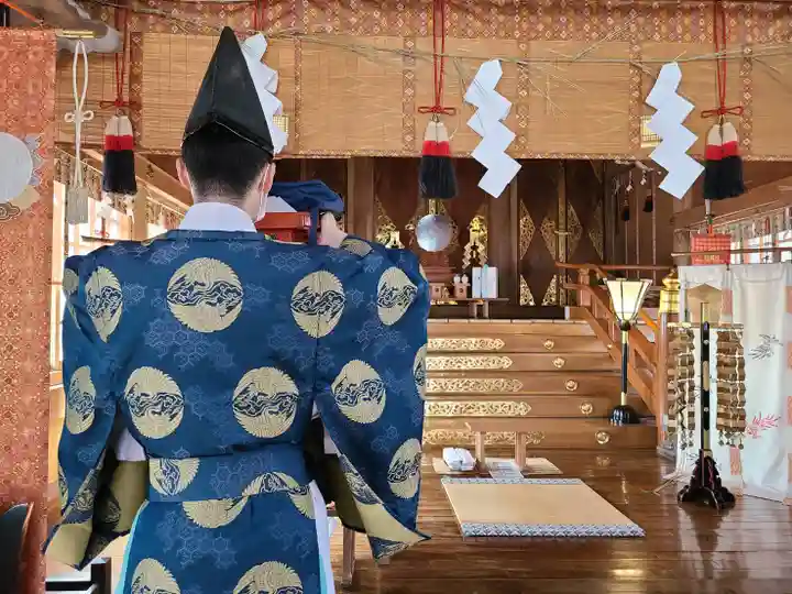 釧路一之宮 厳島神社のお祭り
