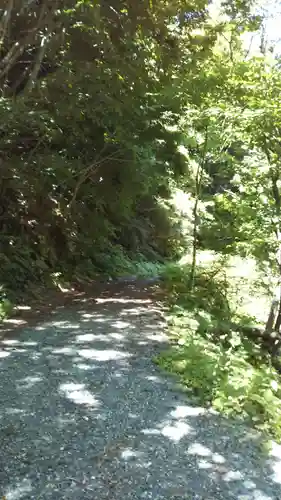 南昌山神社の自然