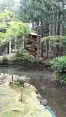 宝積山光前寺の庭園