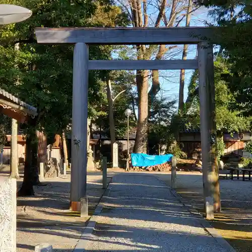 神戸神社の鳥居