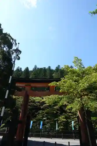 丹生川上神社（中社）の鳥居