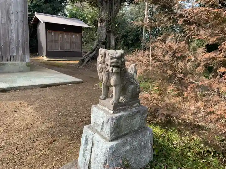 雷神社の狛犬