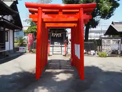 相模原氷川神社の鳥居