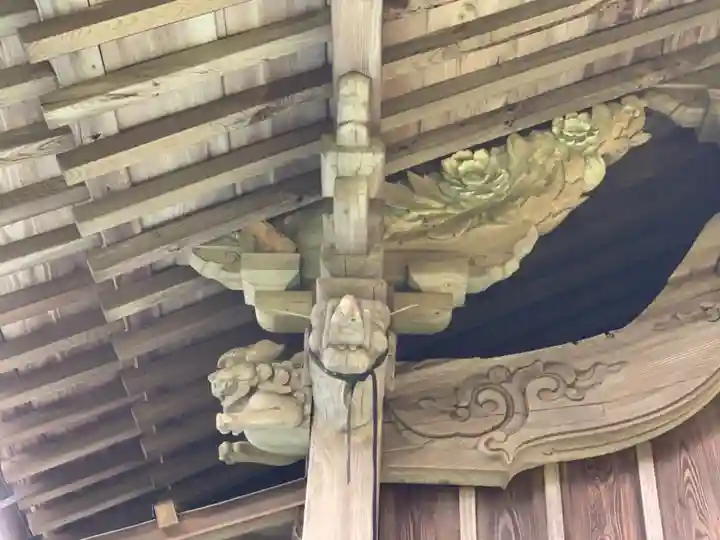 八幡神社の芸術
