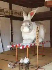 菟足神社の狛犬