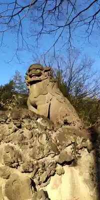 大杉天祖神社の狛犬
