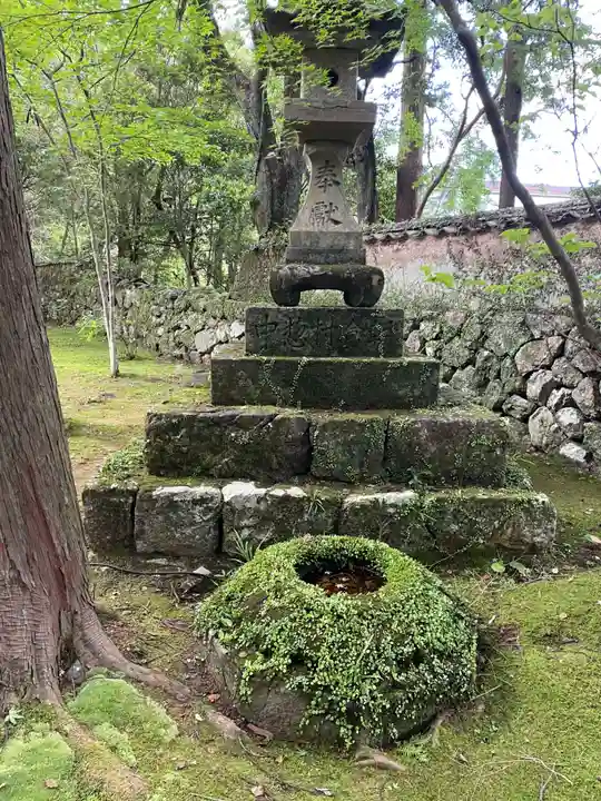 竹林寺の手水舎