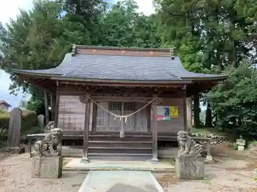 落合神社の本殿・本堂