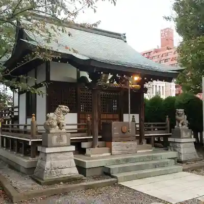 諏訪神社の本殿・本堂