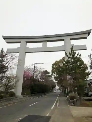 寒川神社の鳥居