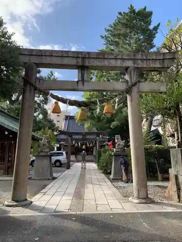 安江八幡宮の鳥居