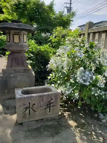 富山縣護國神社の手水