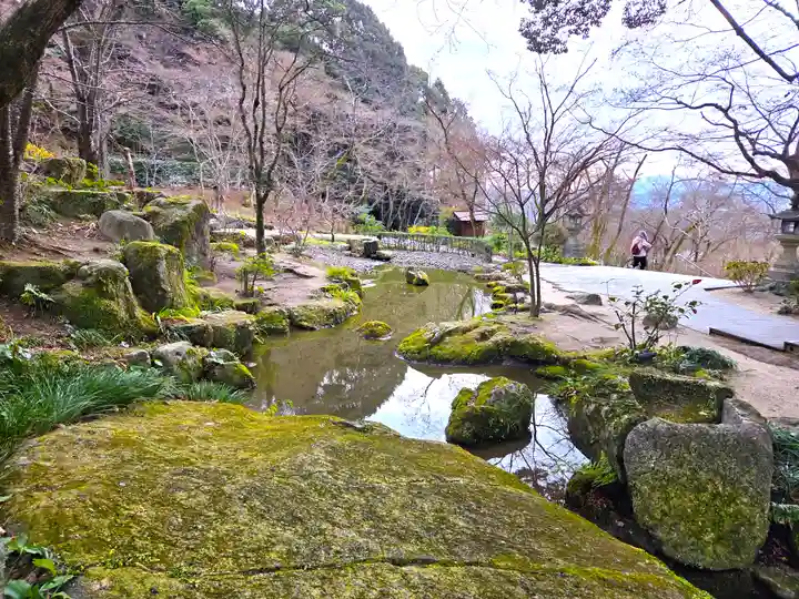 宝満宮竈門神社の庭園