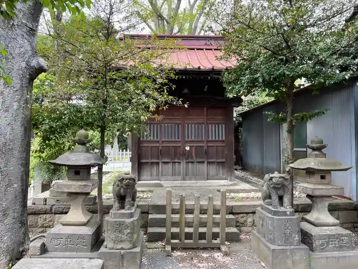 嶺御嶽神社の末社・摂社