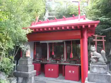 開運出世稲荷(延命院境内社)の本殿・本堂