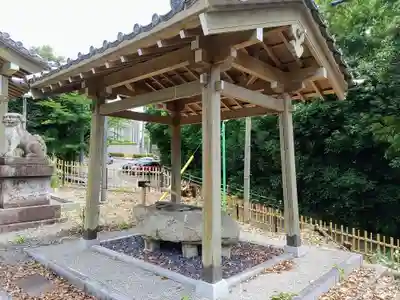 八事御嶽神社の手水舎
