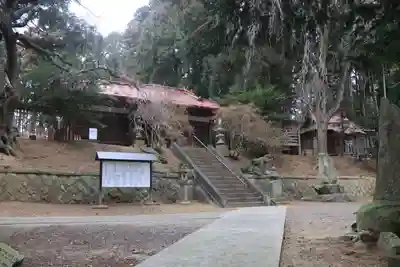 川辺八幡神社の景色