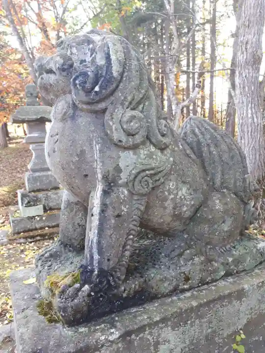 樺山神社の狛犬