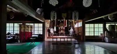 安久津八幡神社の本殿・本堂